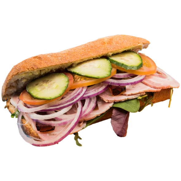 Sandwich m. Rullepølse