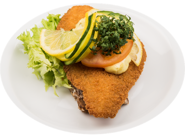 Rødspættefilet og remoulade