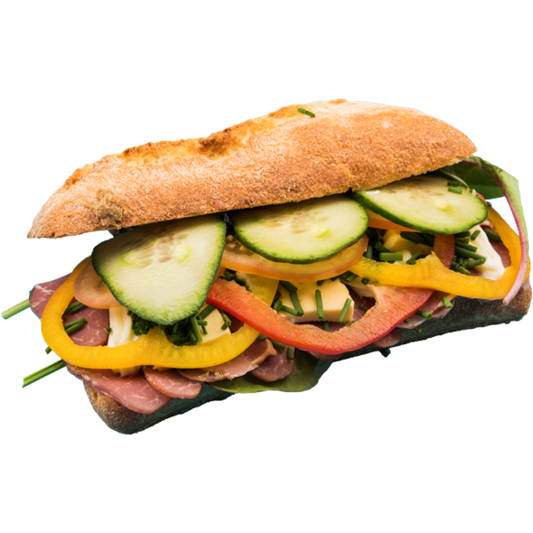 Sandwich m. Røget mørbrad