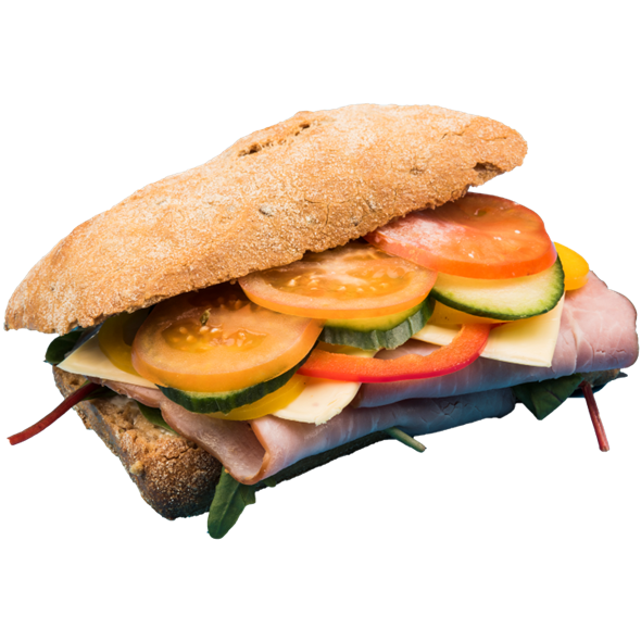 Sandwich m. Røget filet