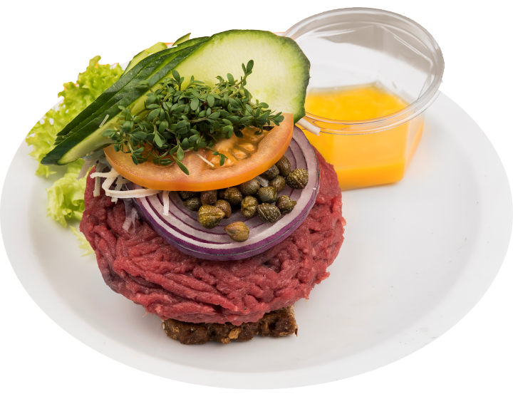 Luksus smørrebrød med tatar | Slagter Carlsen