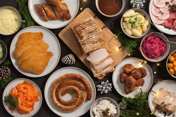 Tilbehør til julebordet!